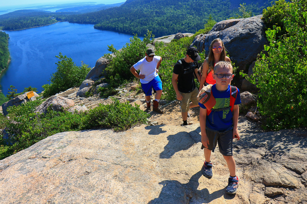 Heading for the summit - South Bubble