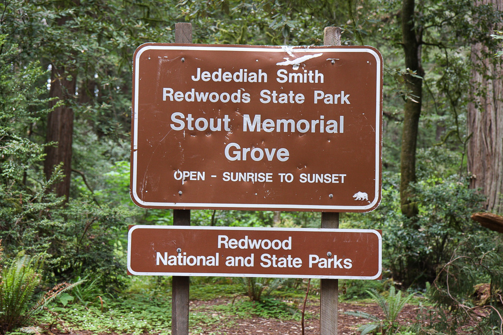 Trailhead - Stout Memorial Grove