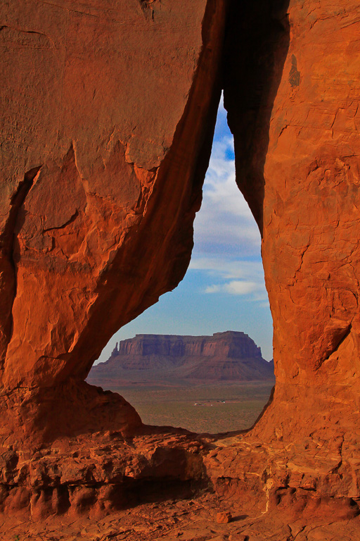 Tear Drop Arch - Monument Valley, Arizona