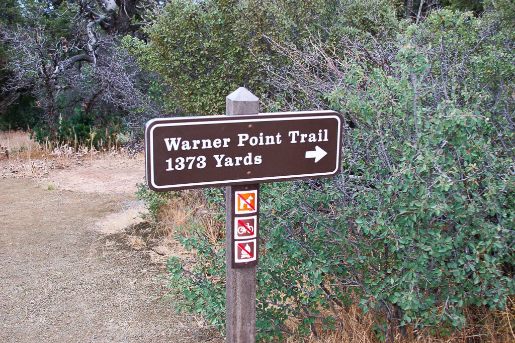 Trailhead - Warner Point Nature Trail