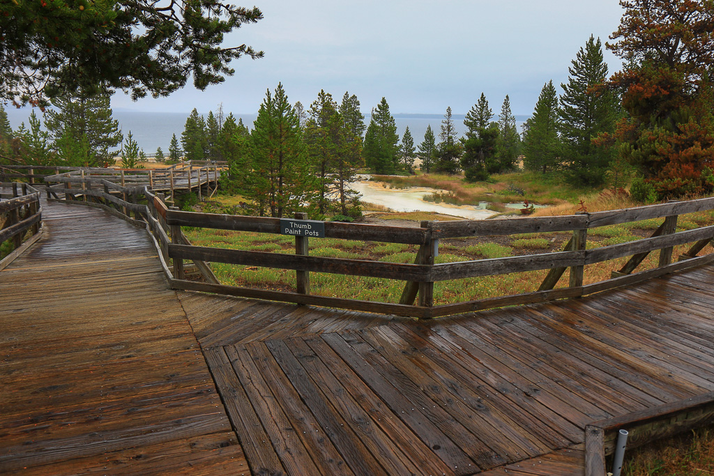 Thumb Paint Pots Area - West Thumb Geyser Basin