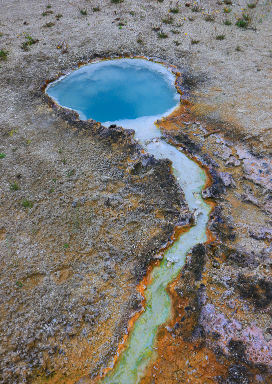 Colorful Spring - West Thumb Geyser Basin