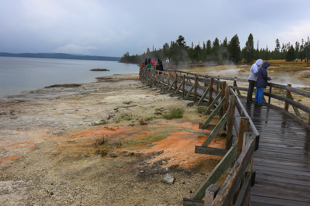 Lower Boardwalk - West Thumb Geyser Basin