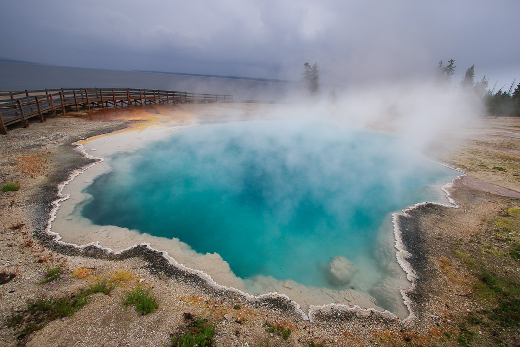 Black Pool - West Thumb Geyser Basin