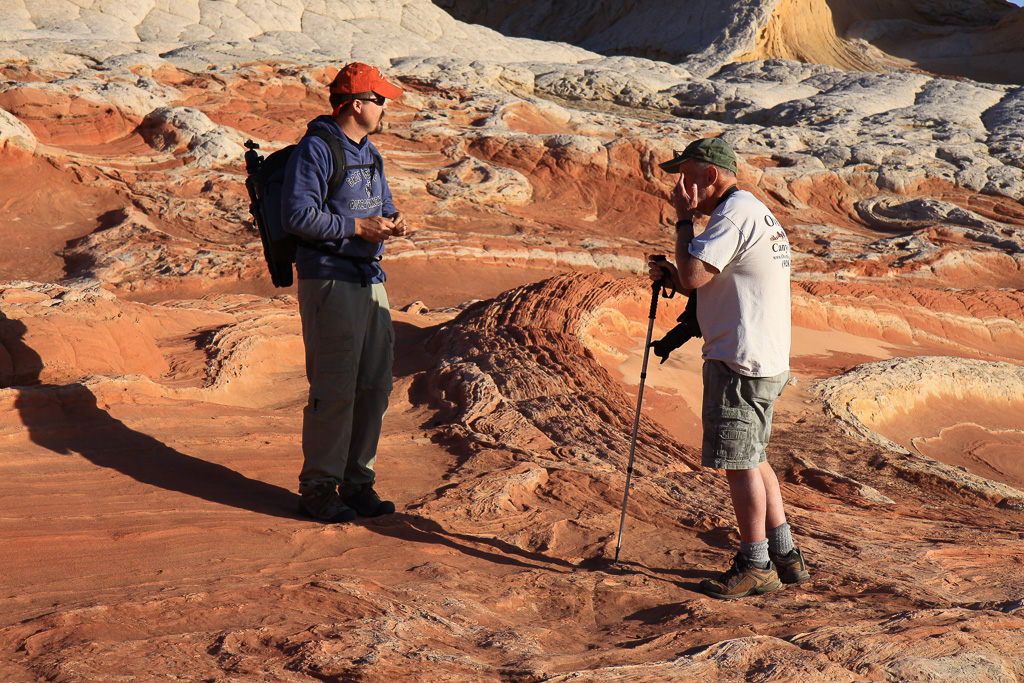 Photographer Shane Knight and Jackson Bridges - White Pocket