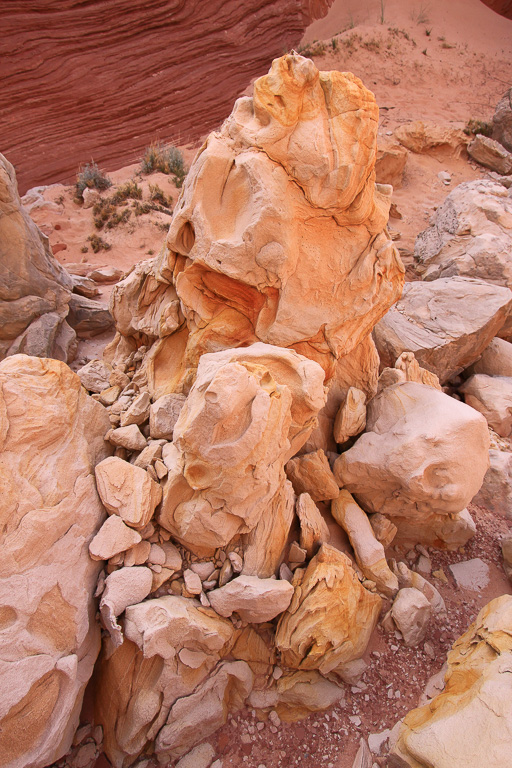 Colorful rock garden - White Pocket