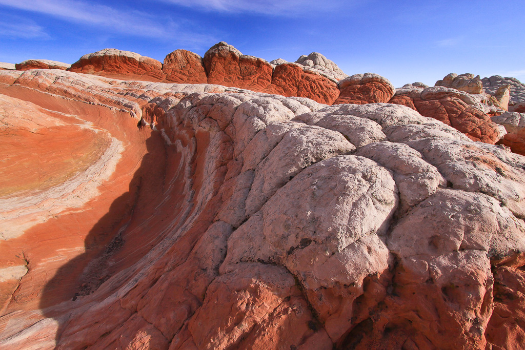 Polygons and Stegosaurus Ridge - White Pocket, Arizona