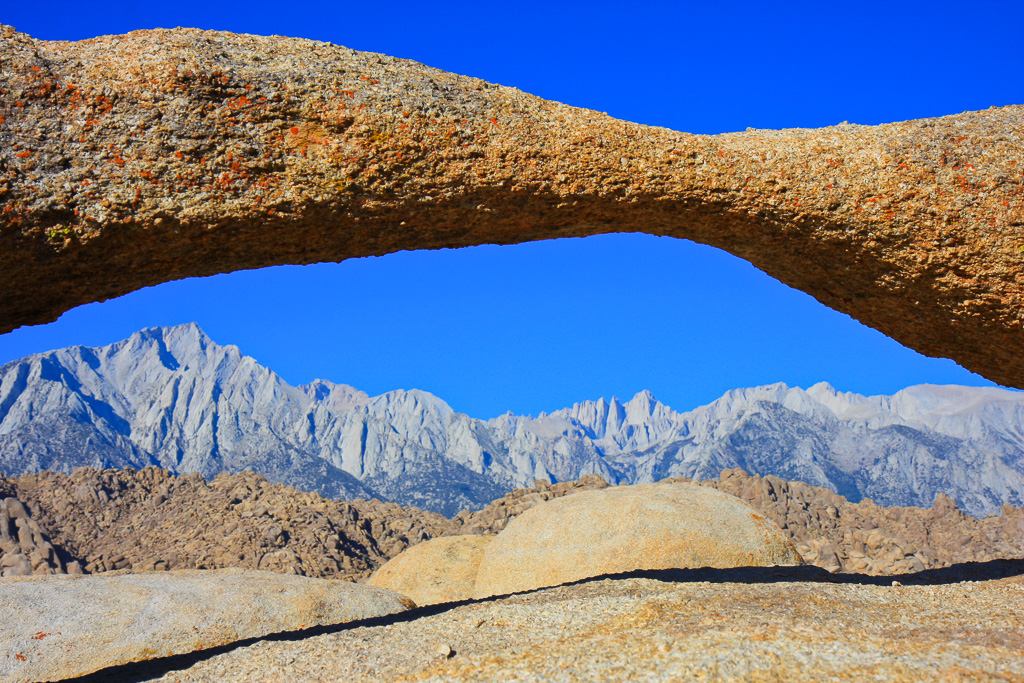 Lathe Arch and Mt Whitney 2008