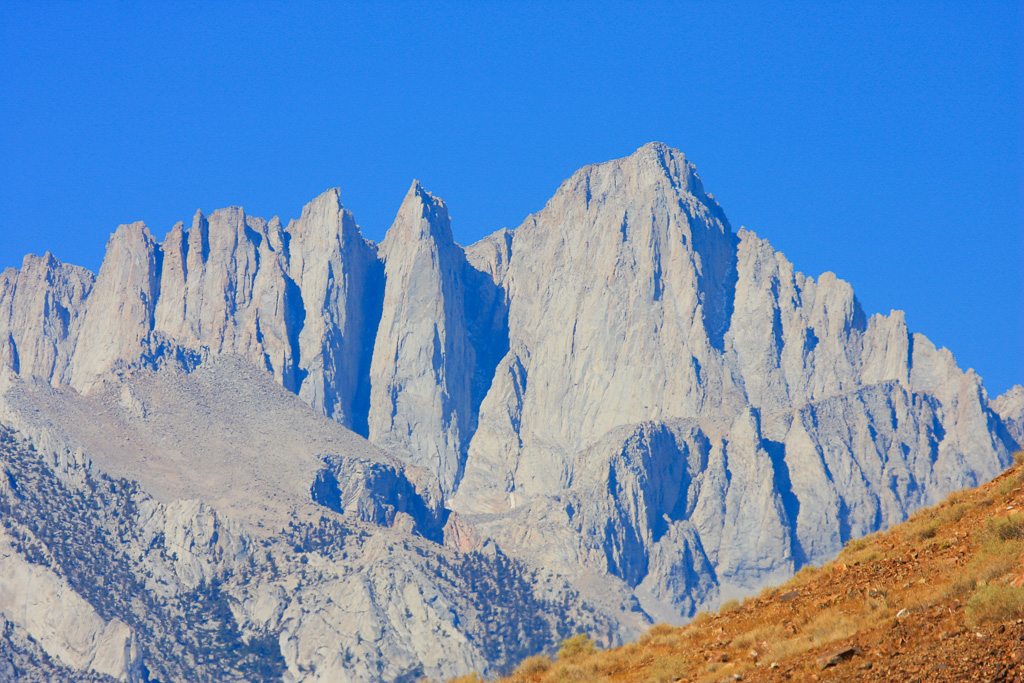 Mt Whitney from Lone Pine 2008