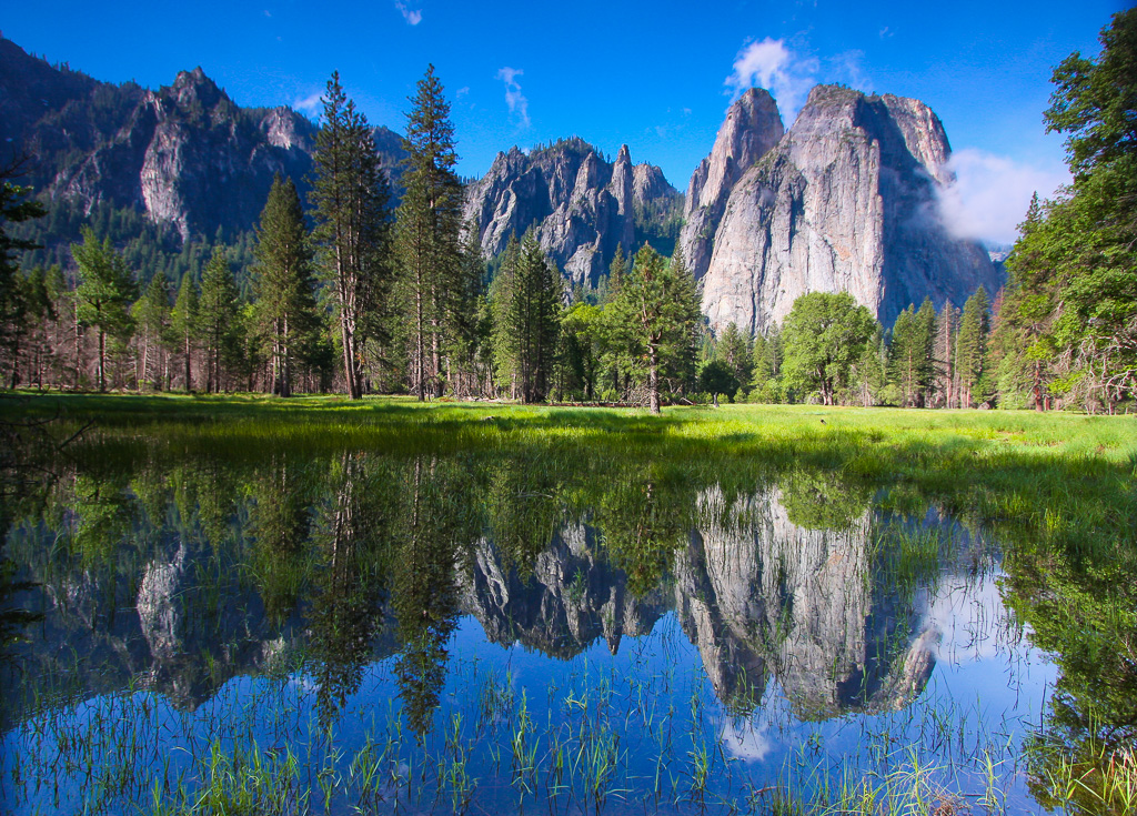 Cathedral Spires - Yosemite National Park, California