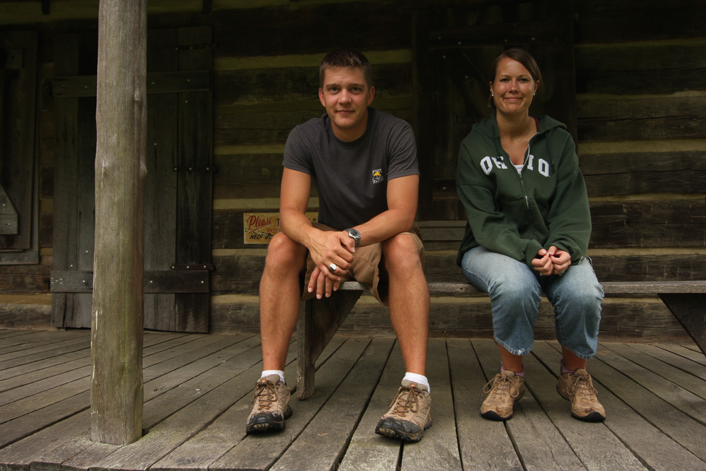 Berg and Dauster - Gladie Cabin, Red River Gorge, KY 2008