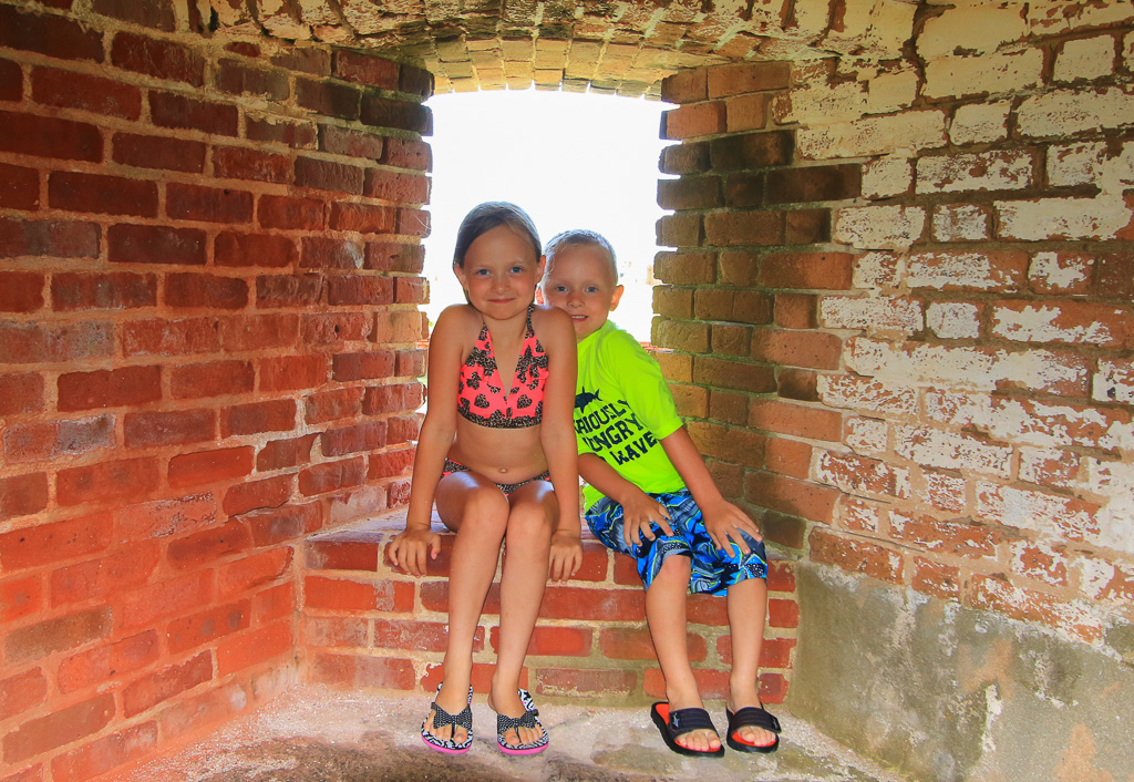 Rizlee and Cam - Dry Tortugas National Park, Florida 2015