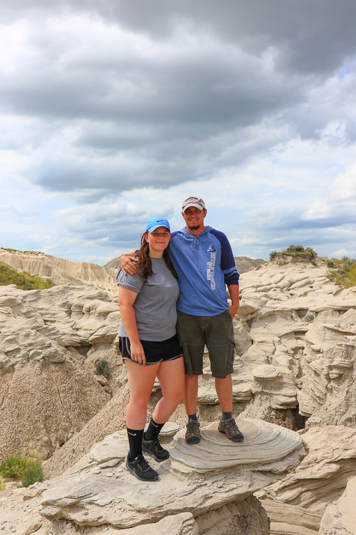 Scarecrow and Read. Toadstool Geologic Park, Nebraska 2018