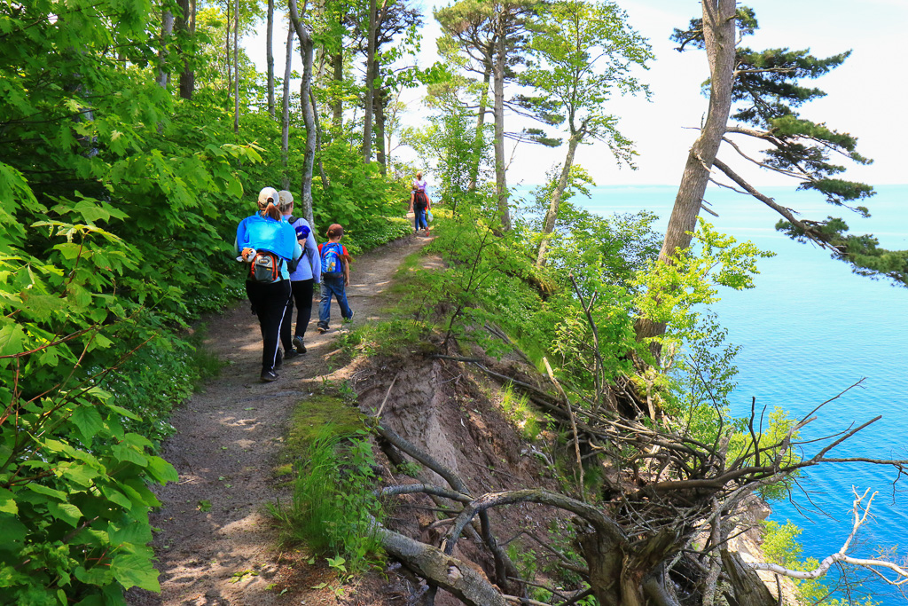 Lakeshore Trail - Chapel Loop, Pictured Rocks, Michigan 2017