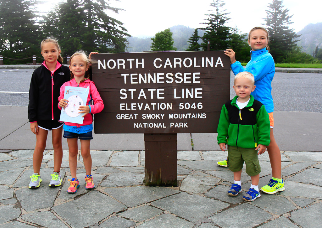 On the line - Great Smoky Mountains NP, TN 2013