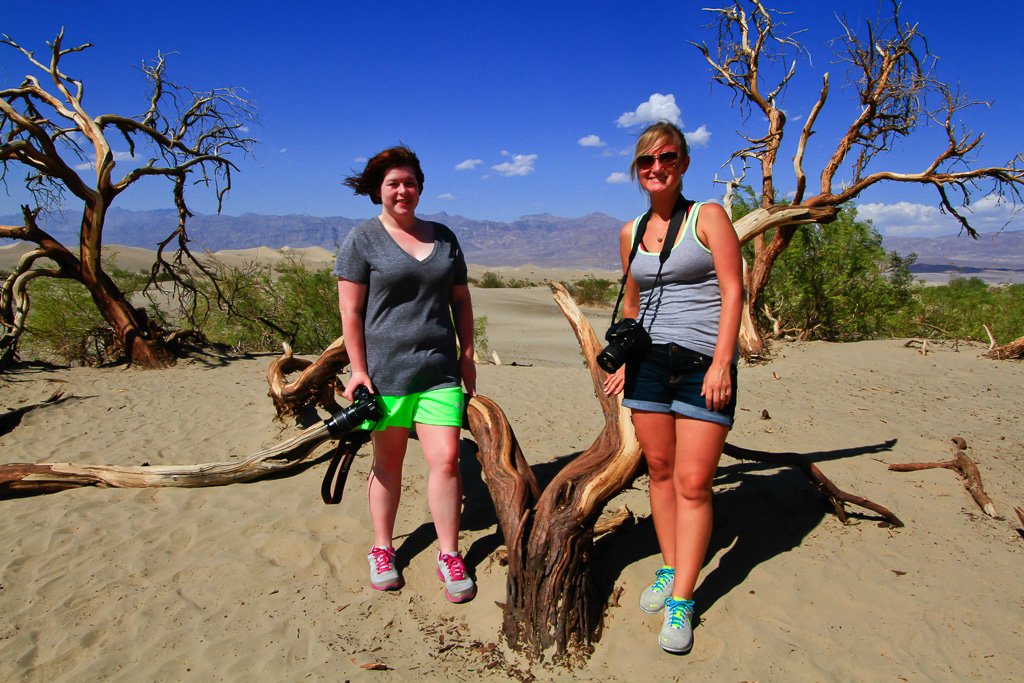 LA and Sook - Death Valley NP, California 2013