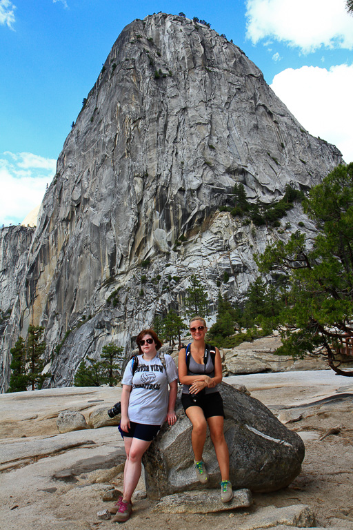 Sook and L.A. below Liberty Cap - Panorama Trail 2013