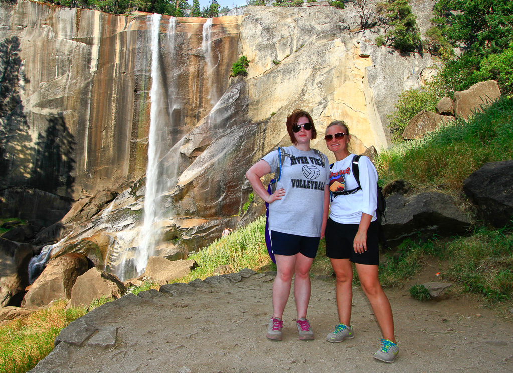 Sook and LA - Yosemite NP, California 2013