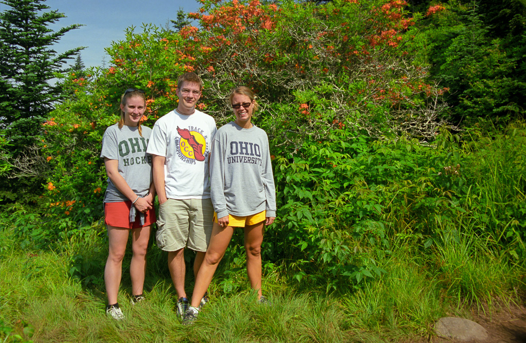 Pacer, Berg, and Dauster - Great Smoky Mountains, TN 2003